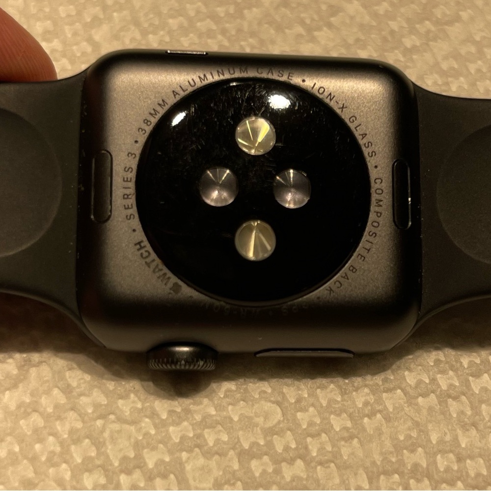 Apple Watch Series 3 38mm GPS Black Sport Band